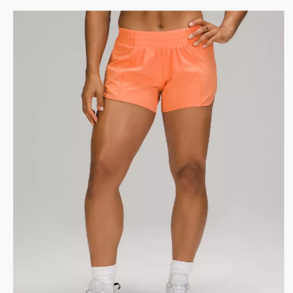Lululemon Hotty Hot Shorts Golden Apricot